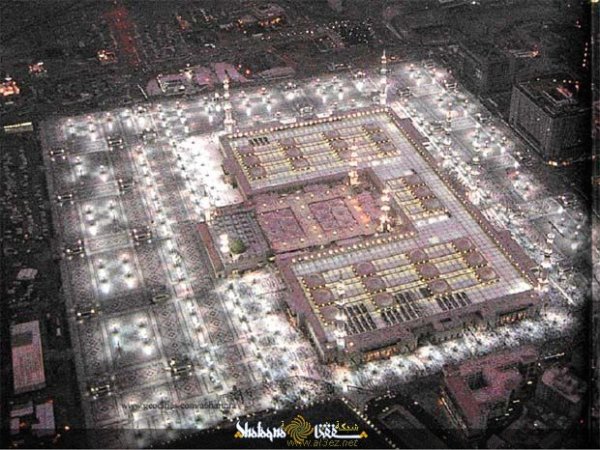 عکس مسجد النبی در مدینه