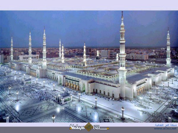 عکس مسجد النبی در مدینه