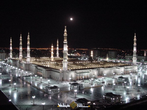 عکس مسجد النبی در مدینه