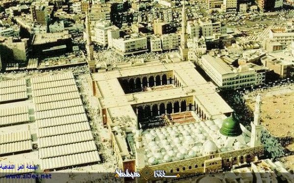 عکس مسجد النبی در مدینه