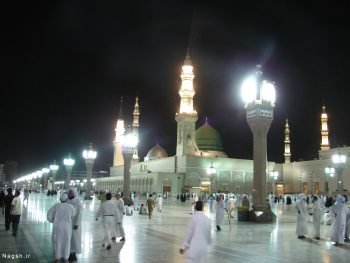  عکس مسجد پیامبر در مدینه