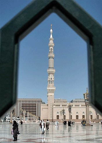  عکس مسجد پیامبر در شهر مدینه