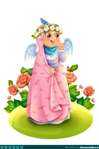  پروفایل مذهبی دخترانه فانتزی