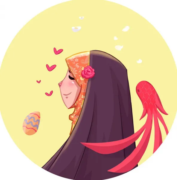  پروفایل مذهبی دخترانه فانتزی