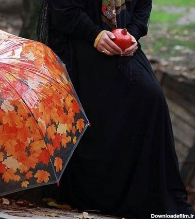 عکس دختر چادری