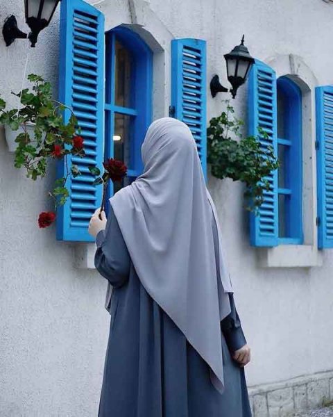  عکس پروفایل دختر با حجاب کنار دریا