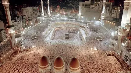  عکس کعبه خلوت