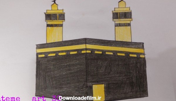 عکس کعبه برای نقاشی
