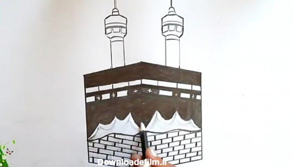  عکس کعبه برای نقاشی