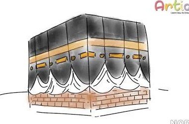  عکس کعبه برای نقاشی