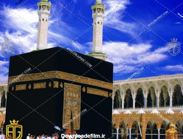 عکس کعبه برای نقاشی