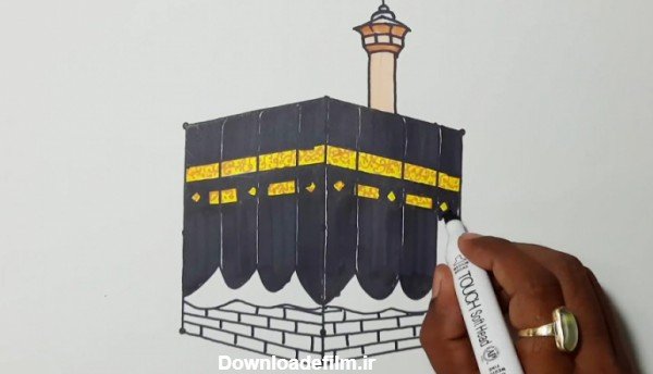  عکس کعبه برای نقاشی