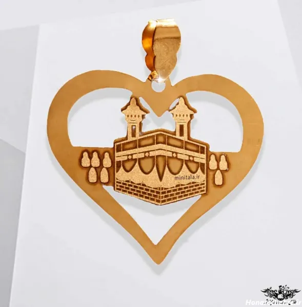  عکس پلاک کعبه طلا