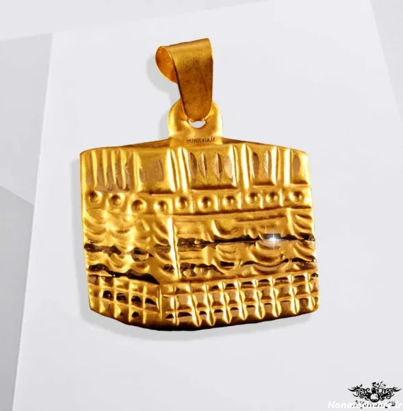  عکس پلاک کعبه طلا