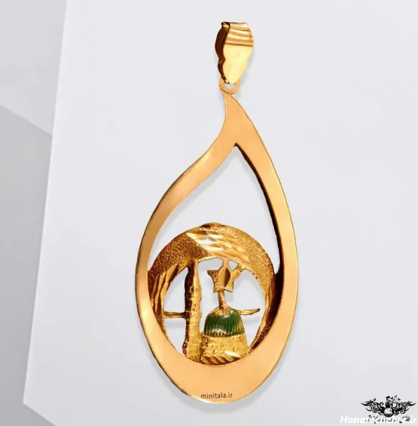  عکس پلاک کعبه طلا