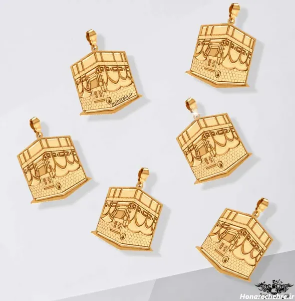  عکس پلاک کعبه طلا