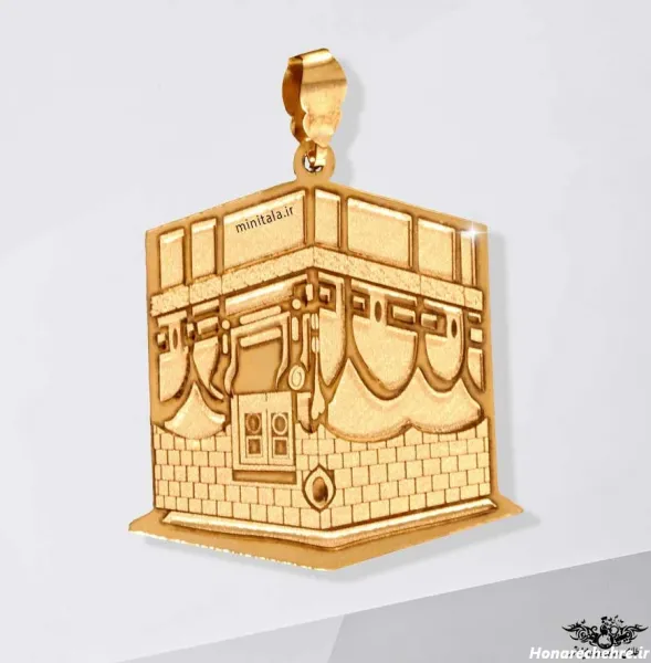  عکس پلاک کعبه طلا