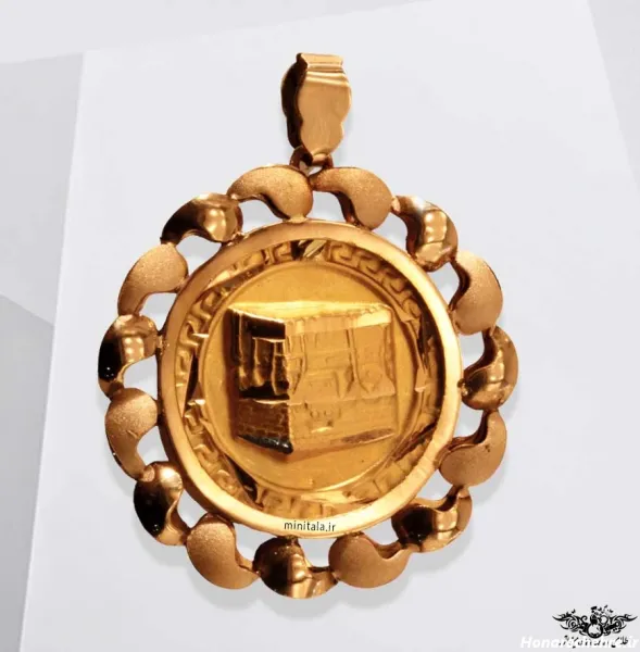  عکس پلاک کعبه طلا