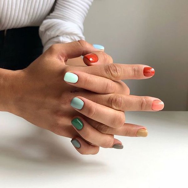  100 عکس مینیمال ناخن