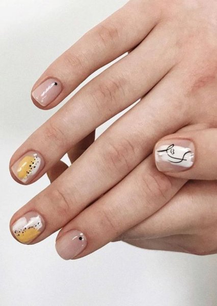  100 عکس مینیمال ناخن