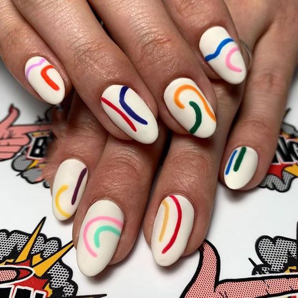  100 عکس مینیمال ناخن