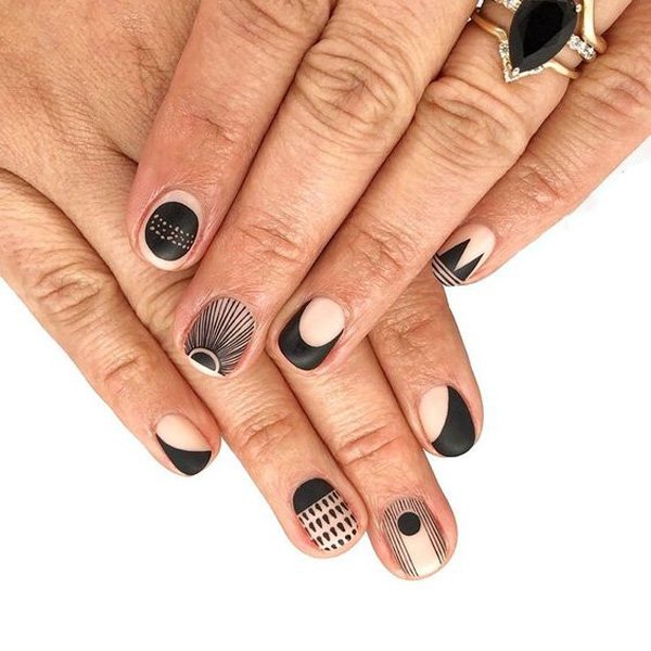  100 عکس مینیمال ناخن