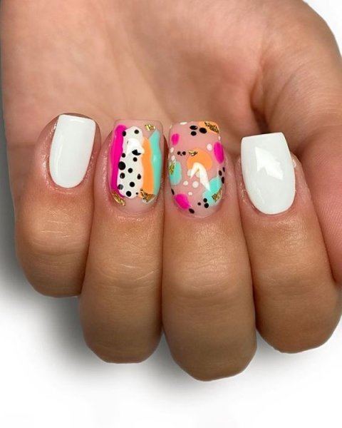  100 عکس مینیمال ناخن