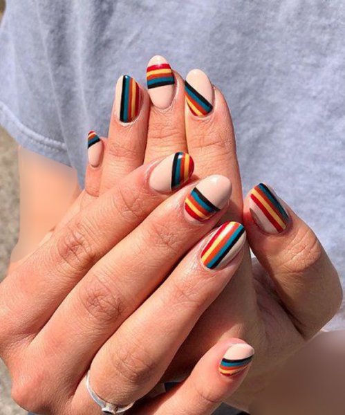  100 عکس مینیمال ناخن