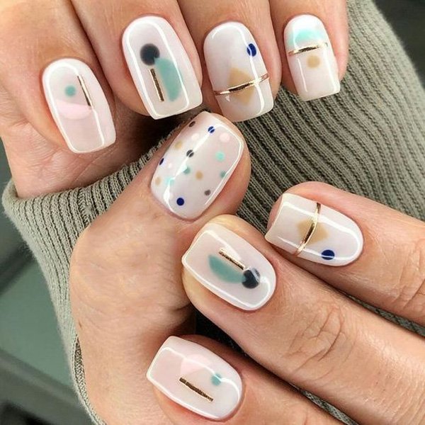  100 عکس مینیمال ناخن