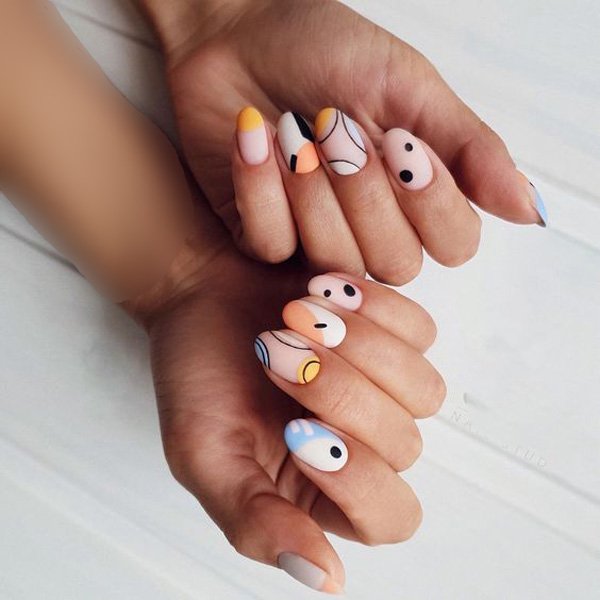  100 عکس مینیمال ناخن