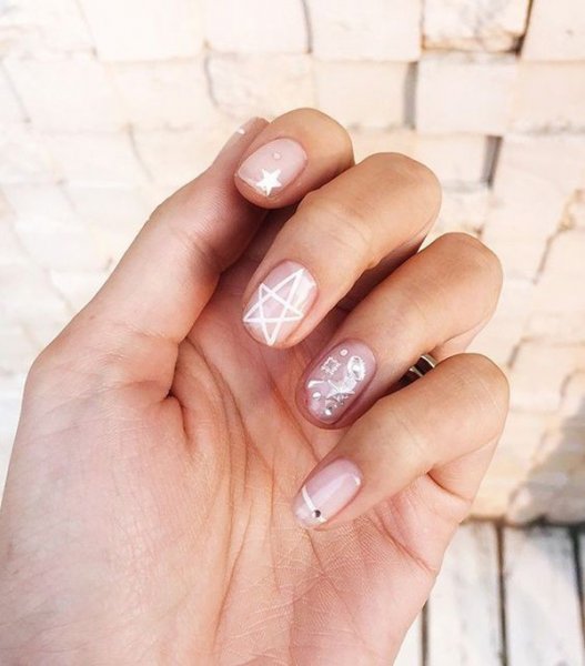  100 عکس مینیمال ناخن