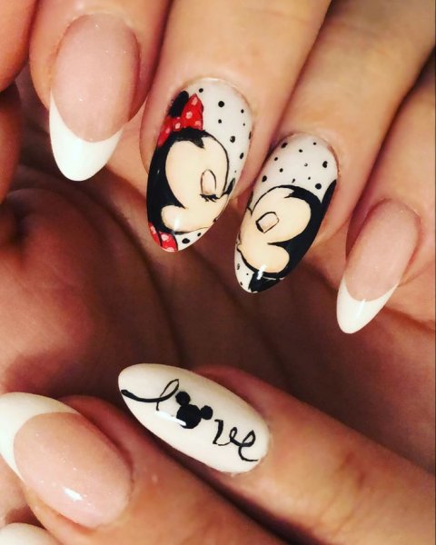  طرح ناخن مینیمال عروسکی