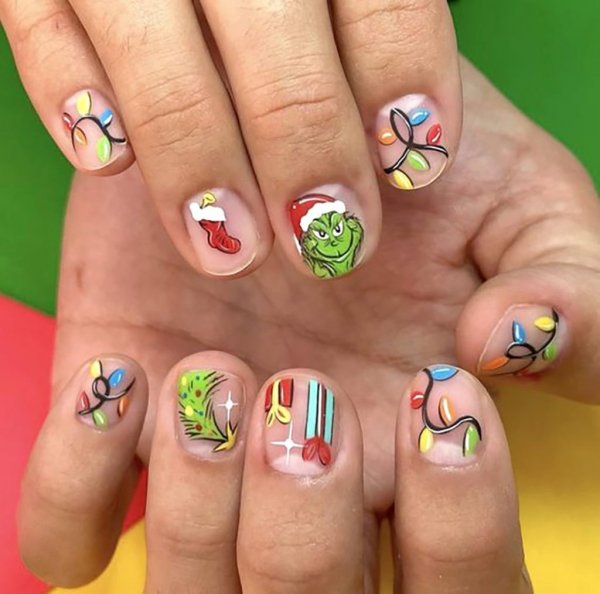  طرح ناخن مینیمال عروسکی