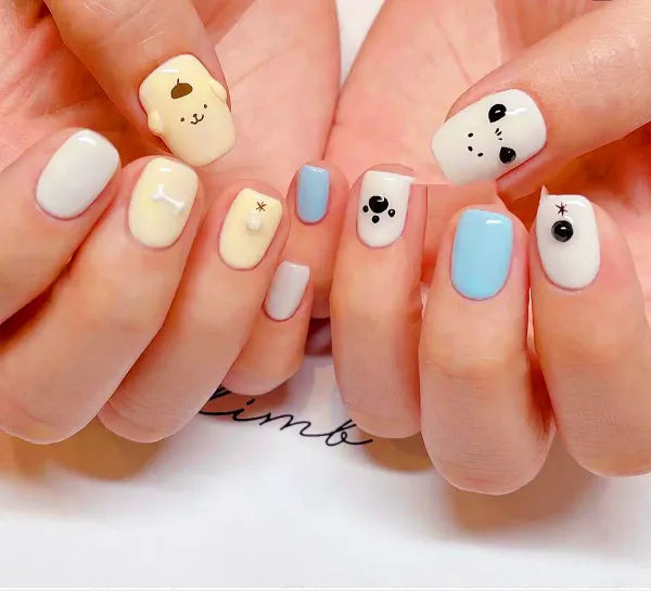  مدل ناخن مینیمال کوتاه