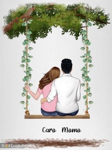  تصویر زمینه گوشی عاشقانه دونفره متحرک