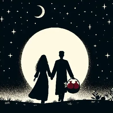  عکس پس زمینه عاشقانه دختر و پسر فانتزی