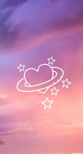  عکس قلب صورتی فانتزی