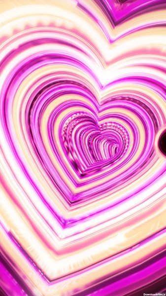  عکس قلب صورتی فانتزی