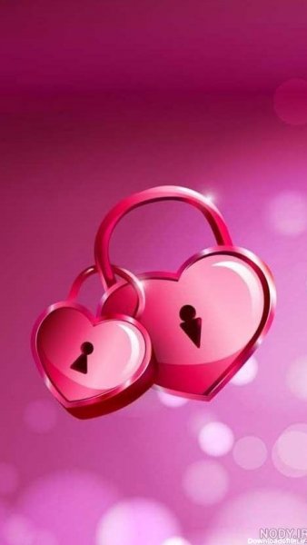  تصویر زمینه قلب صورتی