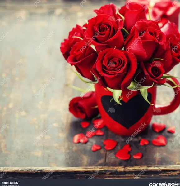  عکس قلب قرمز خوشگل