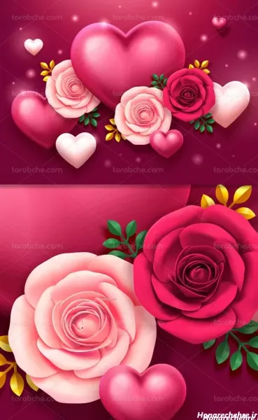  عکس قلب قرمز خوشگل