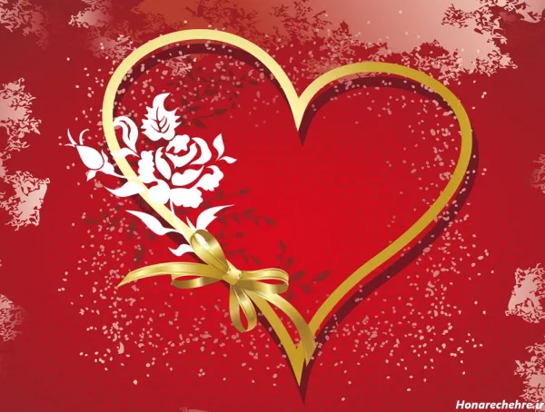  عکس قلب قرمز خوشگل