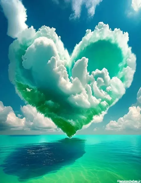  عکس قلب قرمز خوشگل