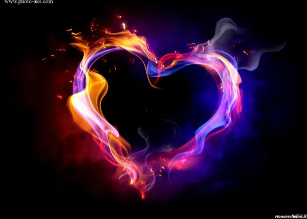  عکس قلب عاشقانه جدید