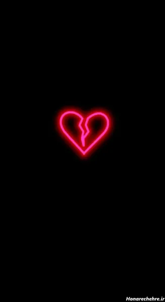  عکس قلب سیاه غمگین