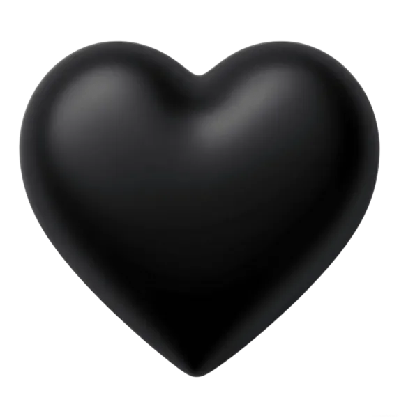  عکس قلب سیاه غمگین