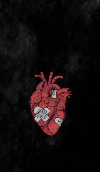  عکس قلب سیاه برای پروفایل