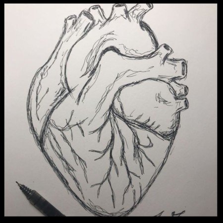  عکس قلب سیاه غمگین شکسته