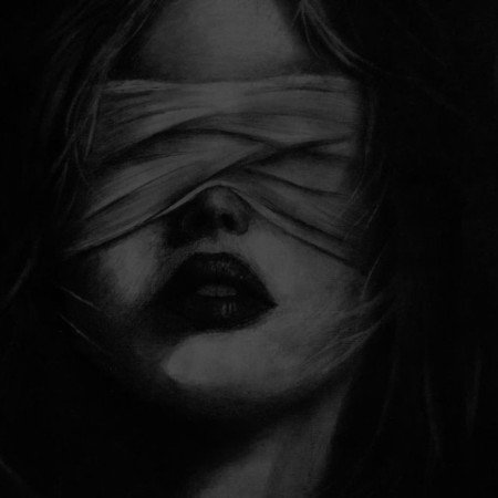  عکس قلب سیاه غمگین شکسته