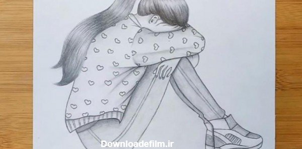  پروفایل عکس قلب شکسته دختر